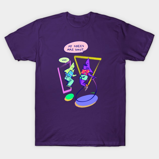 Jump Rope T-Shirt by rapidpunches